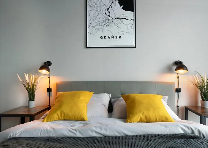 아파트 Nap Nadmotlawie Loft 그단스크